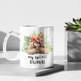 My Spirit Animal Sloth Mug