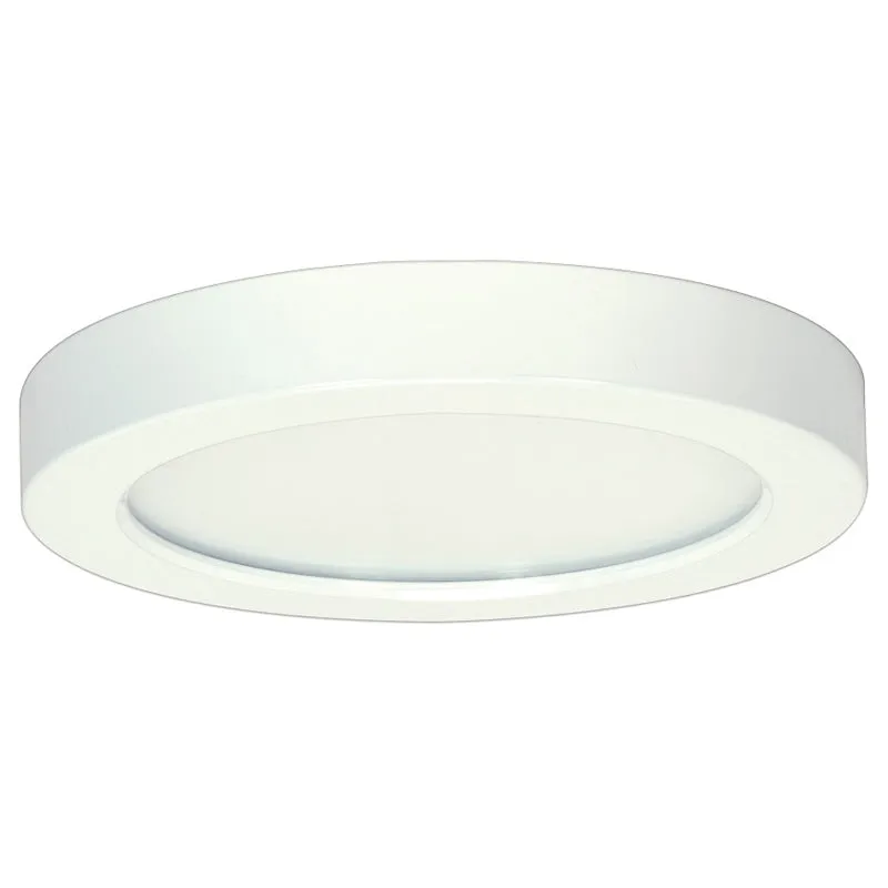 Nicor 5in 4000K Round Edge Lit Recessed LED Downlight