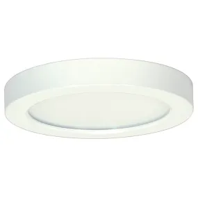 Nicor 5in 4000K Round Edge Lit Recessed LED Downlight