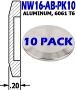 NW16 - Aluminum Blank NW16-AB-PK10