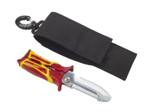 OMS SK2 Scissor / Knife Round Red / Yellow