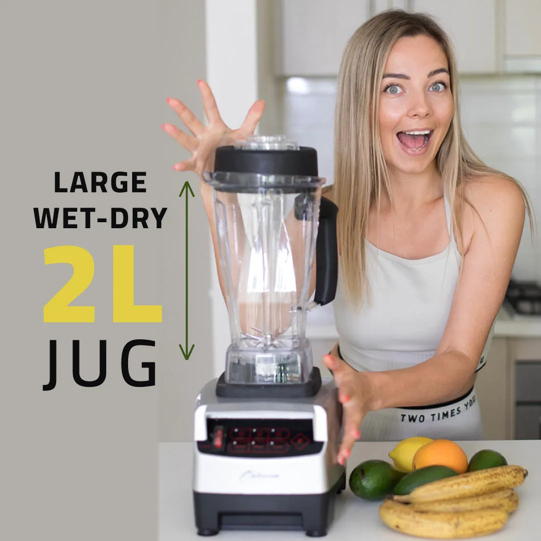 Optimum 9200A Power Blender   600M Cold Press Juicer Bundle