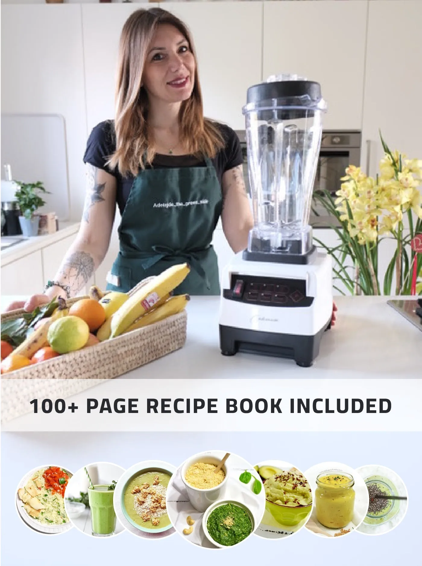 Optimum 9200A Power Blender   600M Cold Press Juicer Bundle