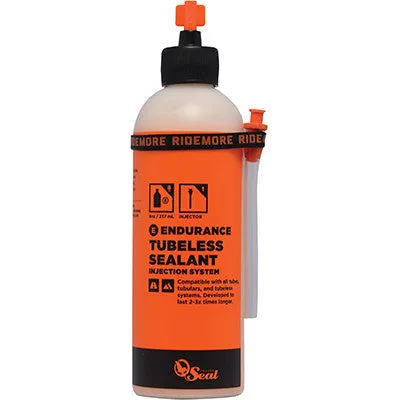 Orange Seal Endurance Tubeless Tire Sealant with Twist Lock Applicator