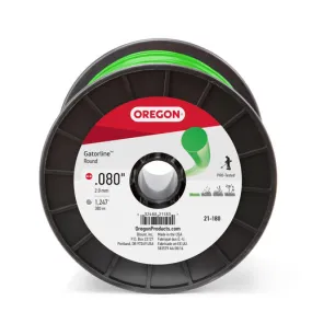 Oregon Gatorline Round Trimmer Line, .08 IN. BY 1248 FT