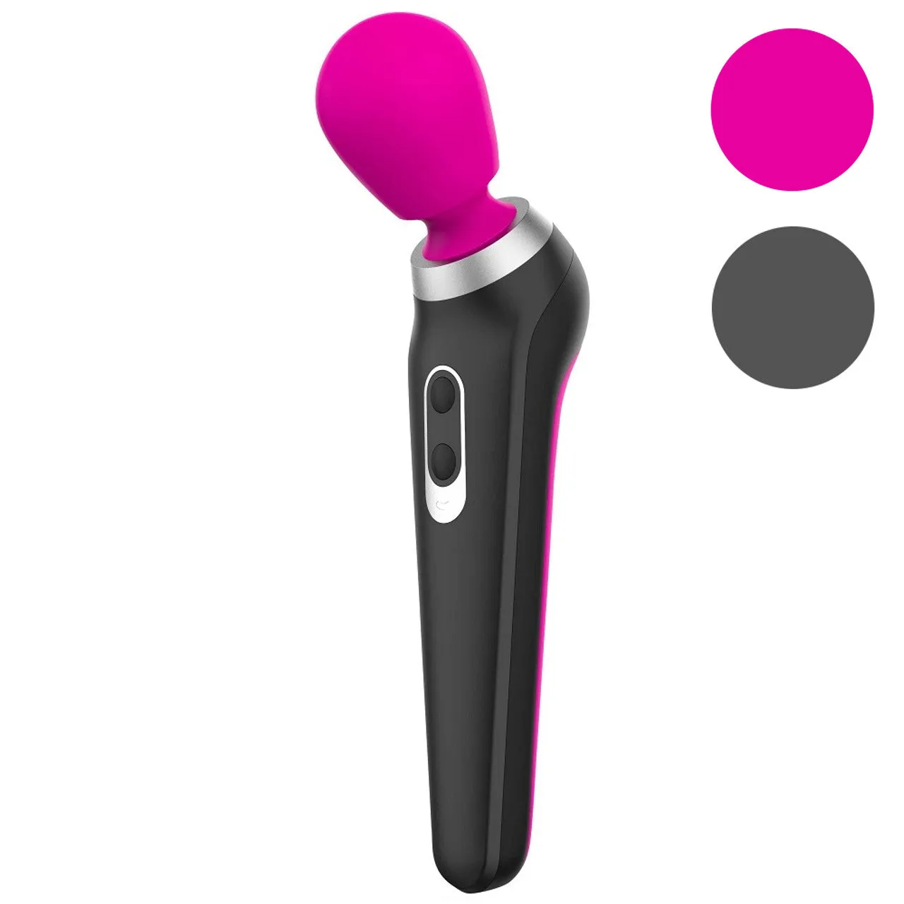 PalmPower EXTREME Cordless Rechargeable Body Wand Massager Pink