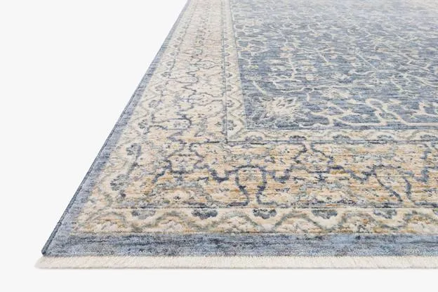 Pandora Rugs by Loloi - PAN-04 Dark Blue/Ivory