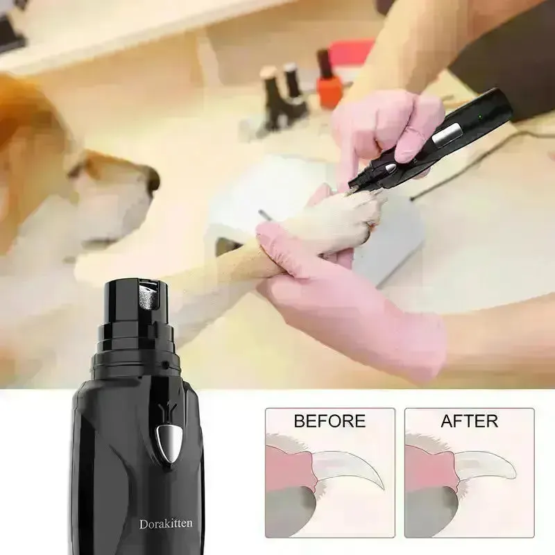 Pet Nail Grinder & Trimmer Set