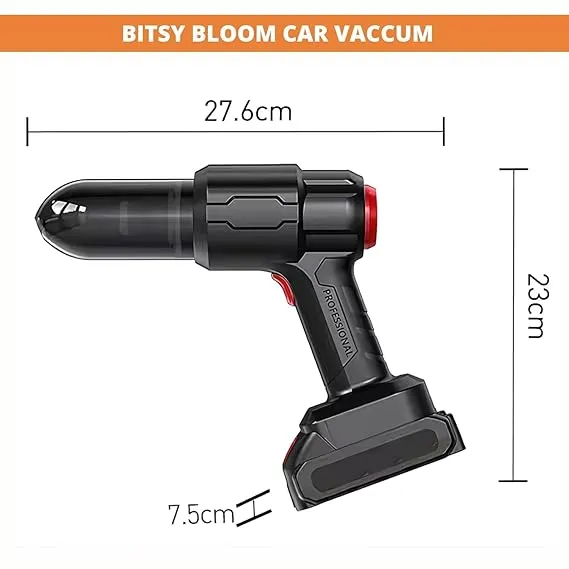 Portable Car Vacuum with 21000pa High Power Suction