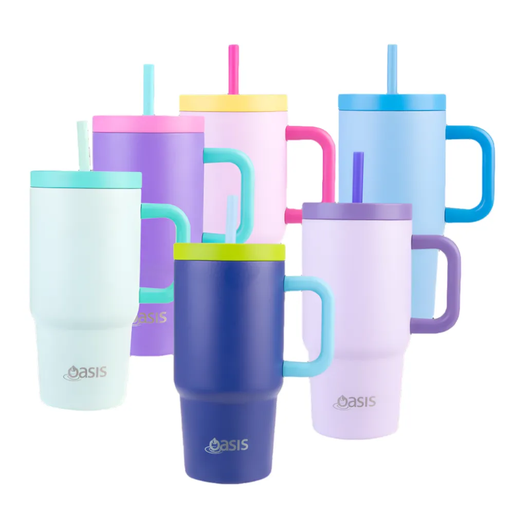 PRE-ORDER - Oasis Insulated Junior Commuter Tumbler 700ml - Lilac/Purple