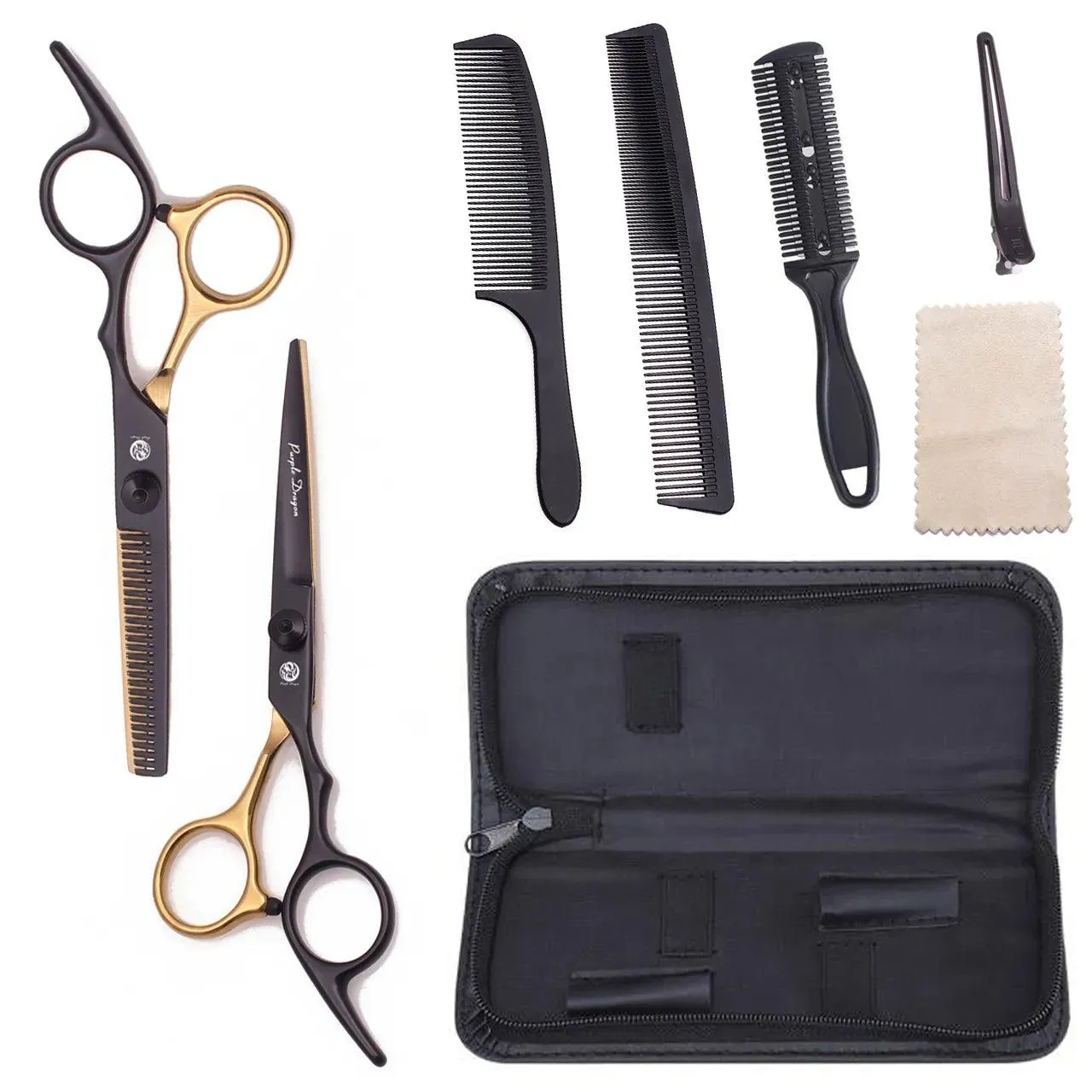 Precision Stainless Steel Haircutting Scissors for Professional Styling