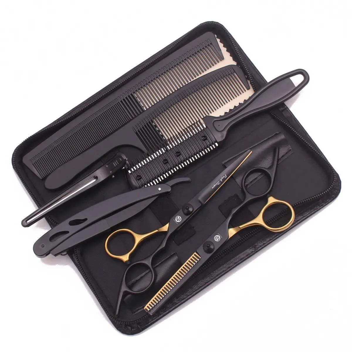 Precision Stainless Steel Haircutting Scissors for Professional Styling