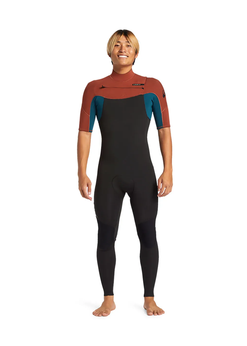 Quiksilver Mens Everyday Sessions 2mm CZ GBS SS Steamer Wetsuit