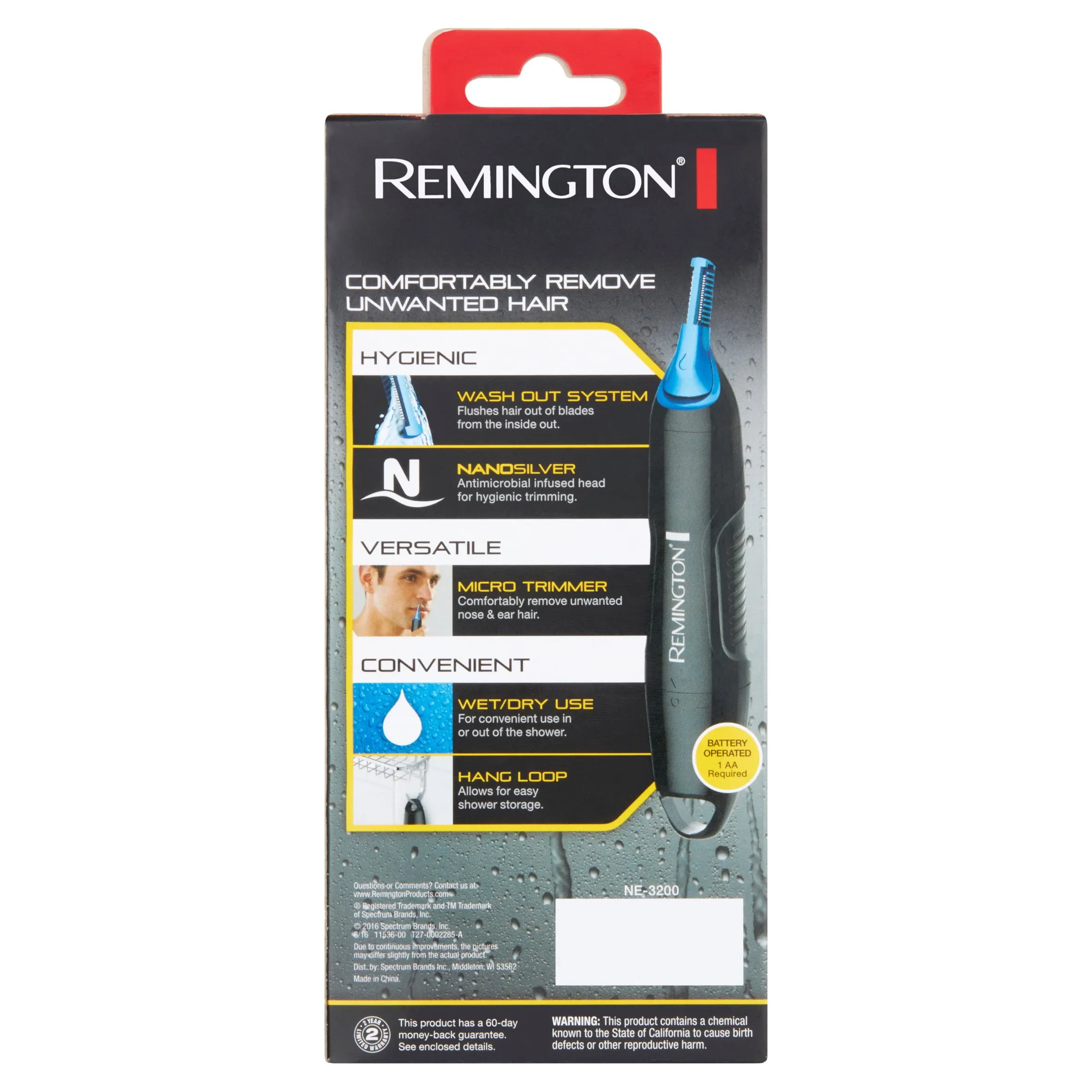 Remington WeTech Nose & Ear Hair Trimmer