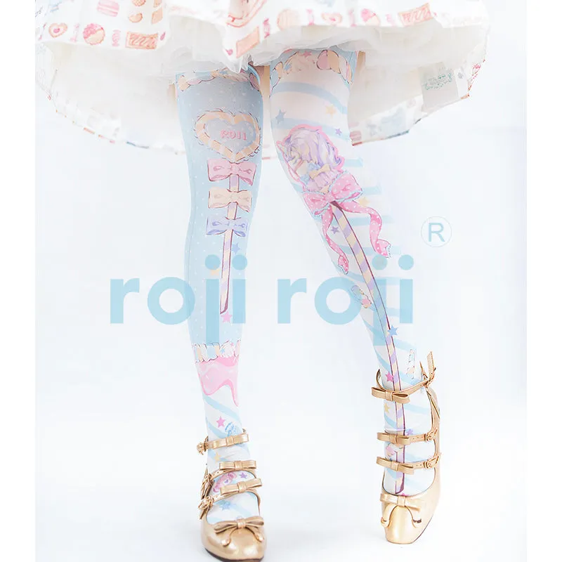 Roji roji~Holy Mace Fairy Kei Lolita Stockings