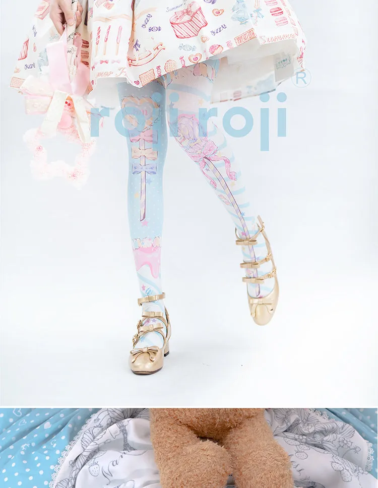 Roji roji~Holy Mace Fairy Kei Lolita Stockings