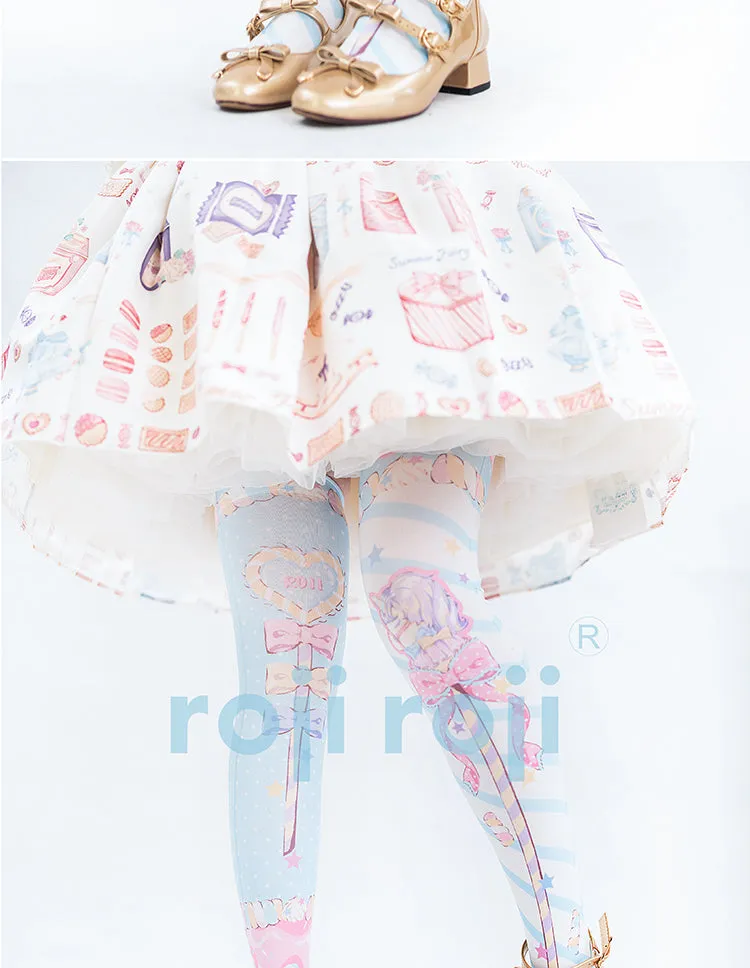 Roji roji~Holy Mace Fairy Kei Lolita Stockings