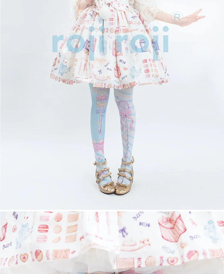 Roji roji~Holy Mace Fairy Kei Lolita Stockings