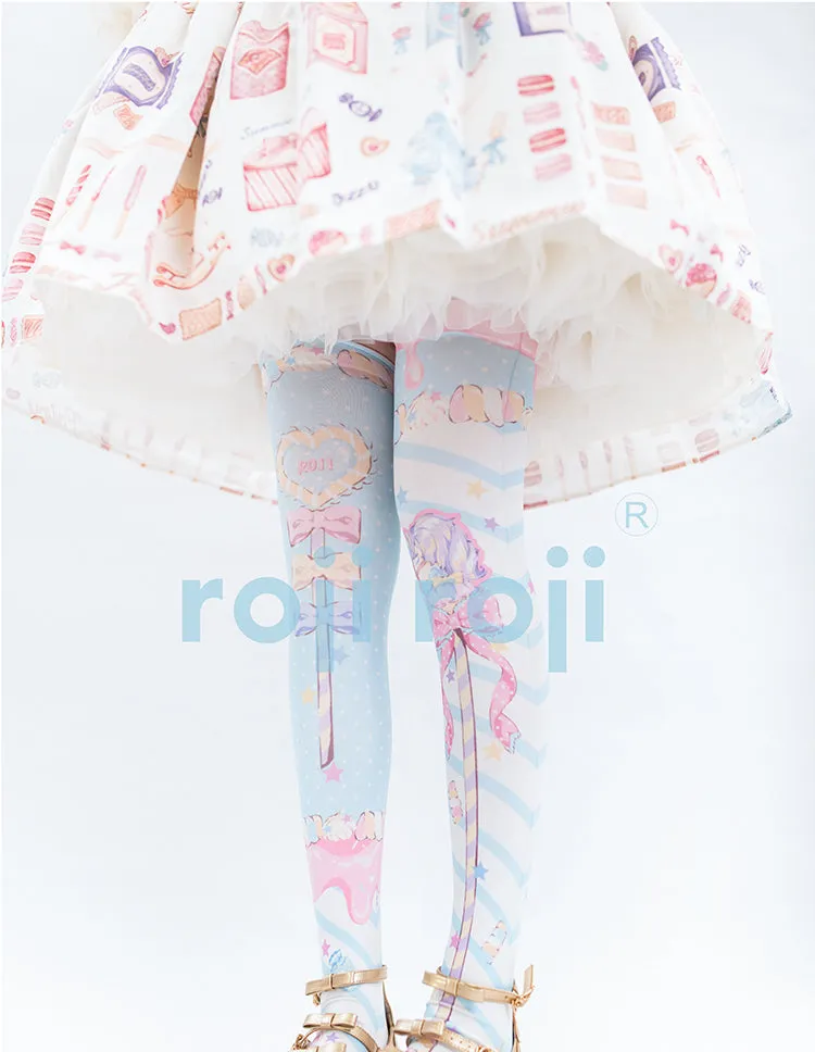 Roji roji~Holy Mace Fairy Kei Lolita Stockings