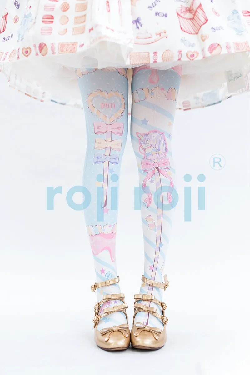 Roji roji~Holy Mace Fairy Kei Lolita Stockings