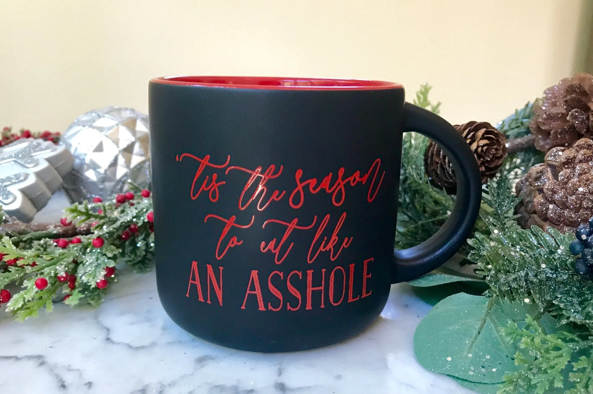 S A L E! 'Tis the Season to Eat Like an Asshole Campfire Coffee Mug