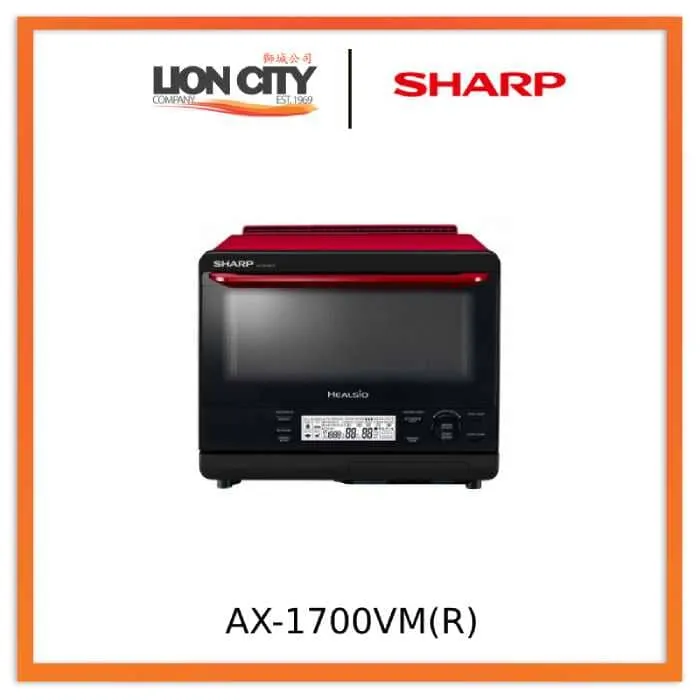 Sharp AX-1700VM(R) 31L Healsio Water Oven