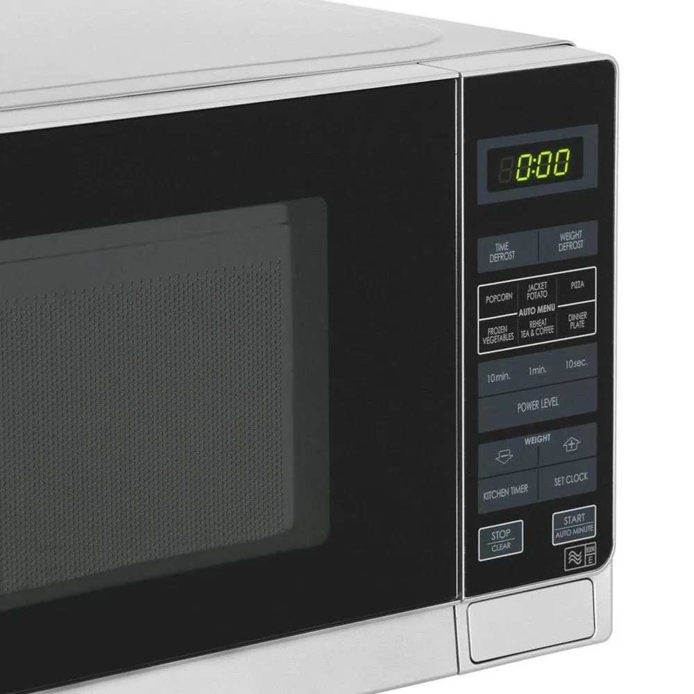 Sharp R272SLM 20 Litre Solo Microwave Oven, Silver