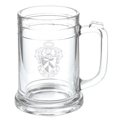 Sig Tau Keepsake Glass Mug