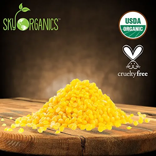 Sky Organics, Organic, White/Yellow Beeswax Pellets