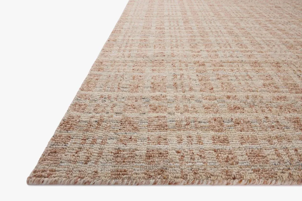 Sonya 01 Rug- Terracotta/Natural