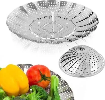 Stainless Steel Folding Steamer Basket