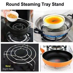 Stainless Steel Round Cooker Steamer Rack Stand