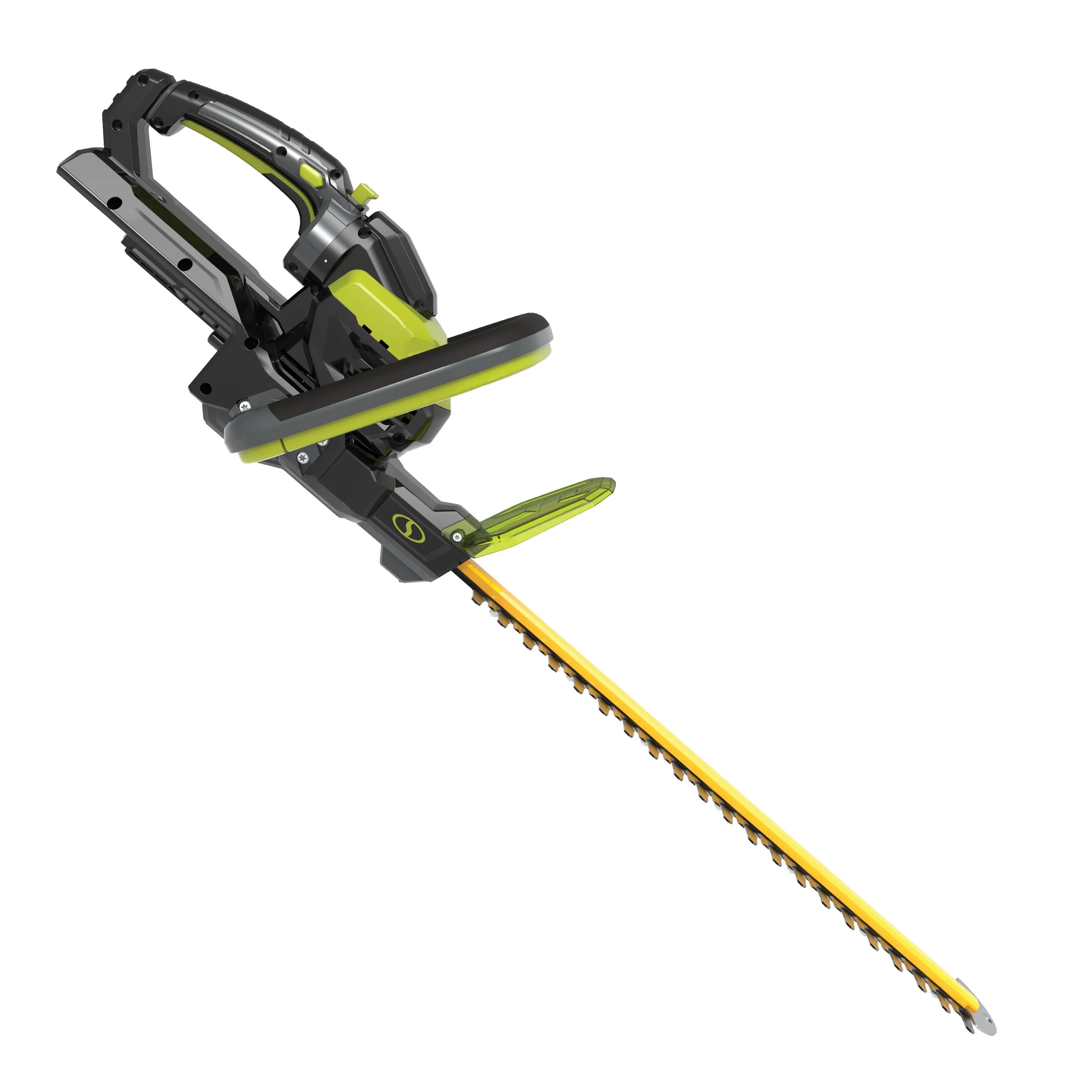 Sun Joe iON100V-24HT-CT 100-Volt iONPRO Cordless Handheld Hedge Trimmer | 24-Inch | Tool Only