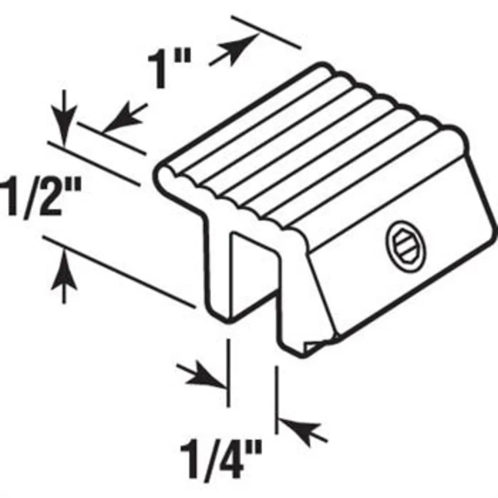 Tamperproof Window Security Lock - Aluminum