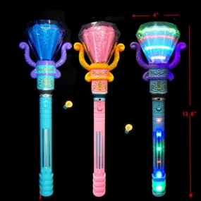 Toy Light Up Diamond Swirl Wands Wholesale