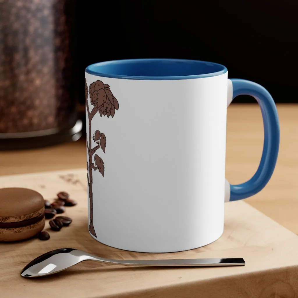 Tree Accent Coffee Mug, 11oz