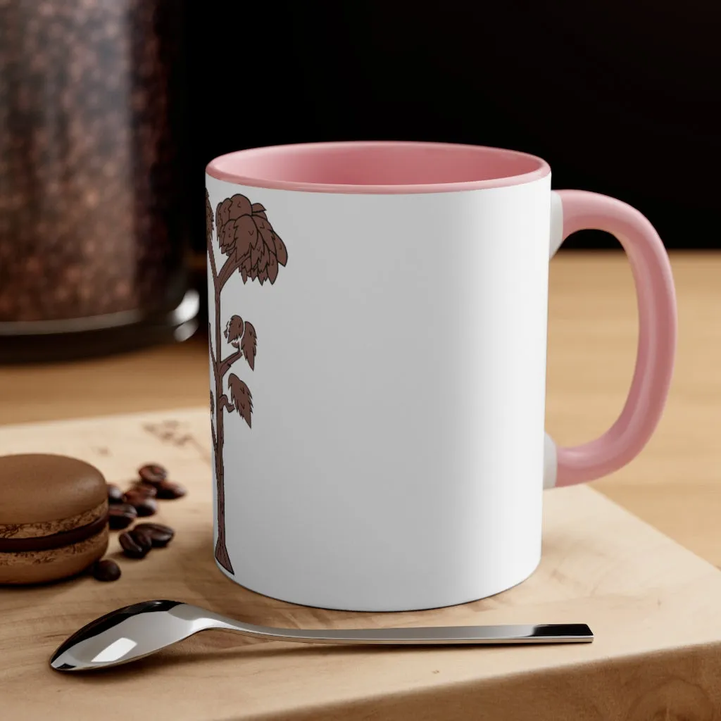 Tree Accent Coffee Mug, 11oz