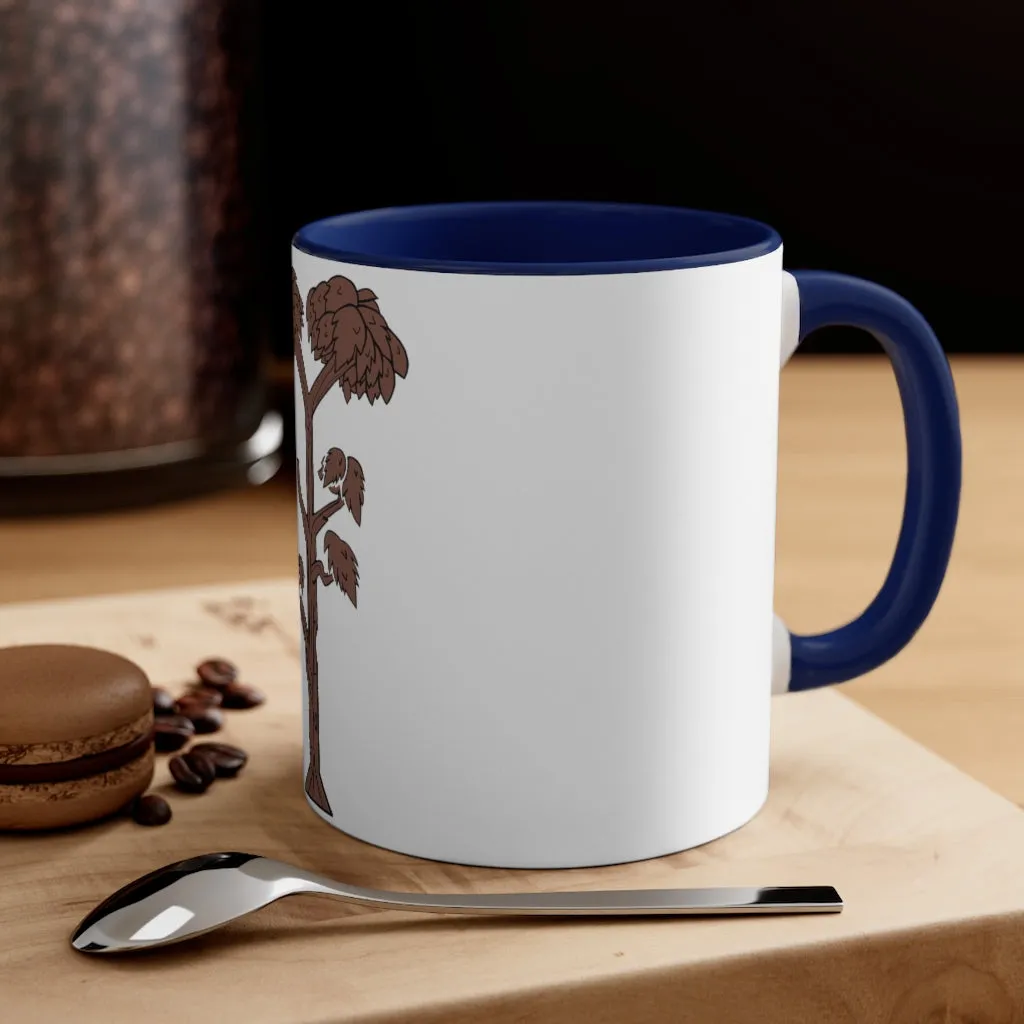 Tree Accent Coffee Mug, 11oz