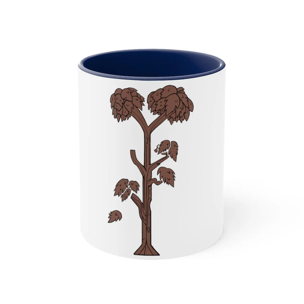 Tree Accent Coffee Mug, 11oz