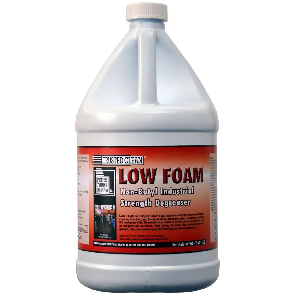 Trusted Clean 'Low Foam' Non-Butyl Industrial Strength Floor Degreasing Solution (2 Gallons)