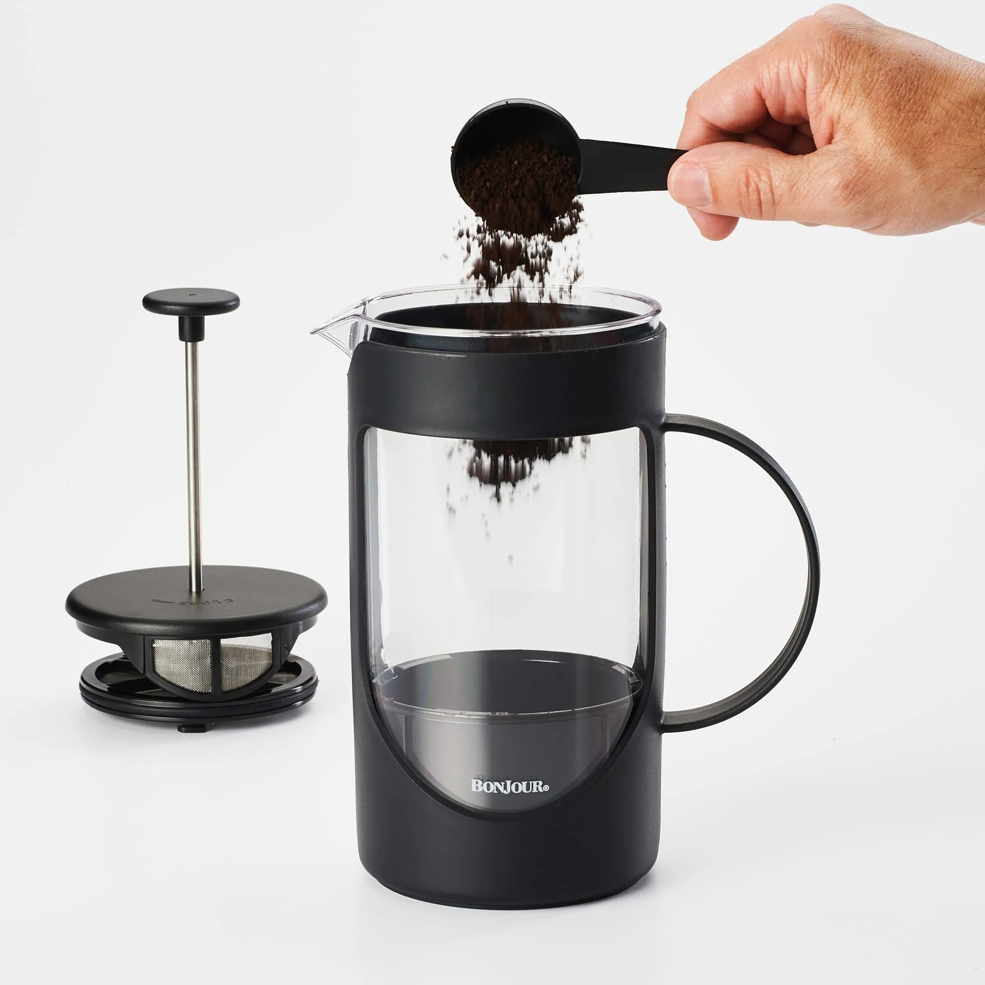 Unbreakable 40-Ounce French Press with Lock and Toss™ Filter