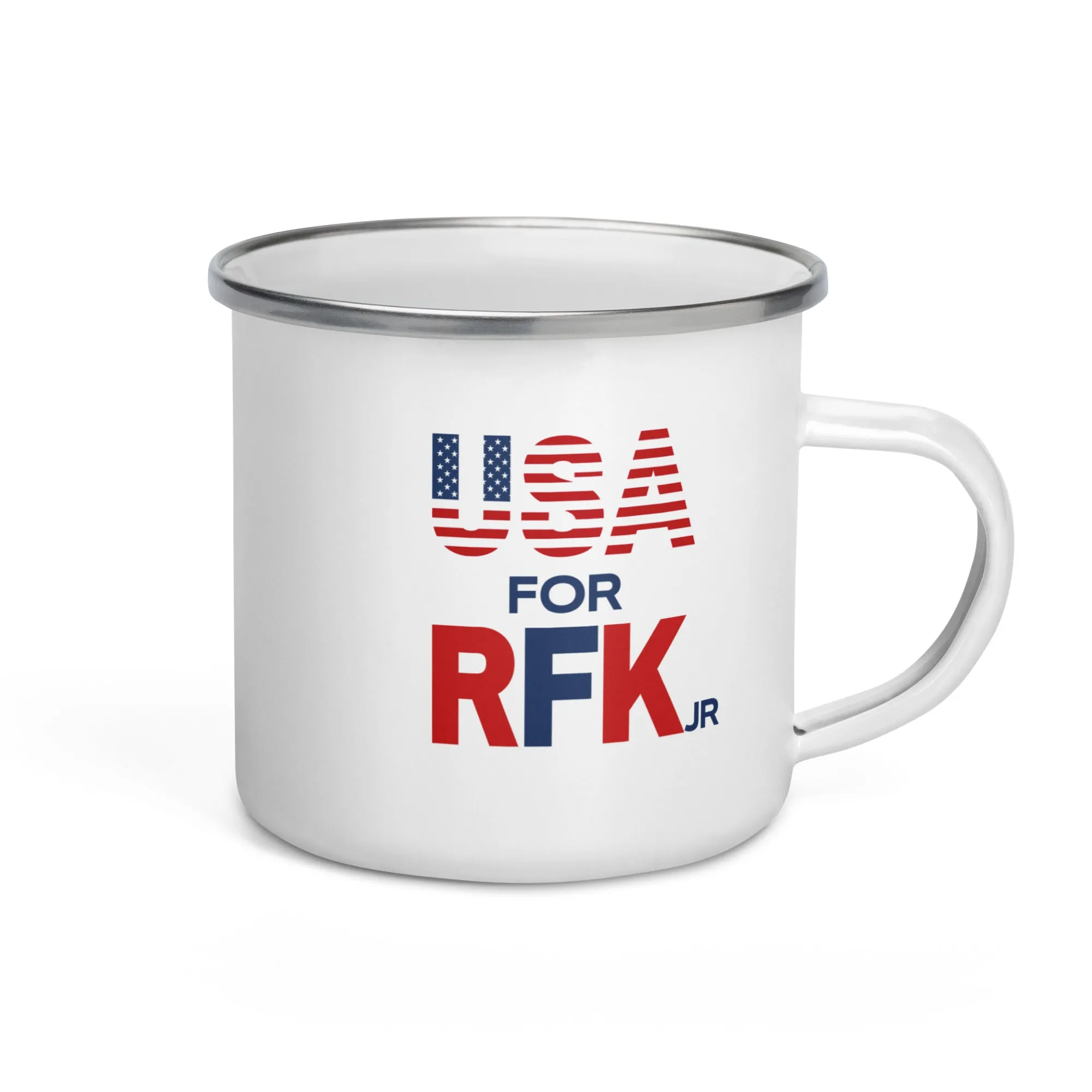 USA for RFK Jr. Enamel Mug