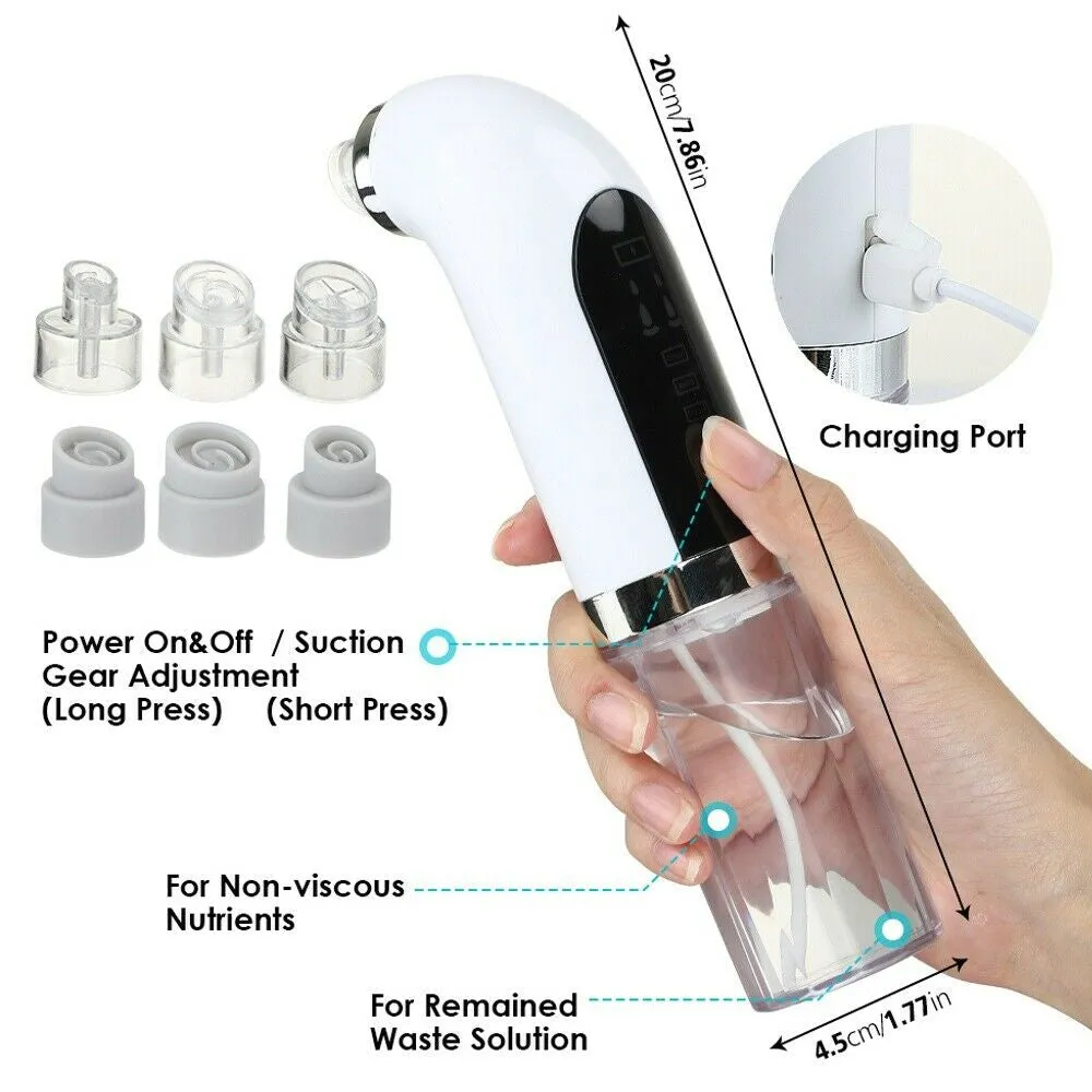 USB Rechargeable Electric Pore Blackhead Vacuum Cleaner