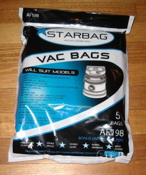 Volta Duo Trio U76-U78 Vacuum Cleaner Bags - Part # AF198