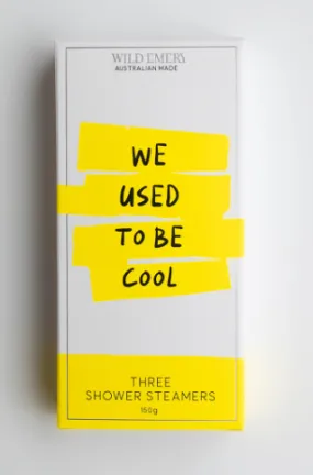 WE 3 Shower Steamers - We used to be Cool