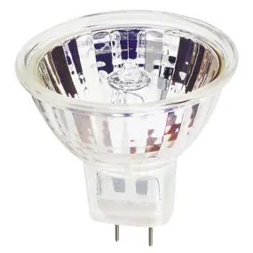 Westinghouse 0472500 50 Watt Halogen MR16 Flood Clear - 3050 Kelvin - Cool White - 330 Lumens - GU7.9/8.0-GU7.9/8.0 Base - 120 Volt - Card