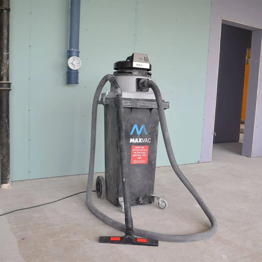 Wheelie Bin M Filtered Vacuum 120ltr Wet & Dry MAXVAC Dura DV120-MBN