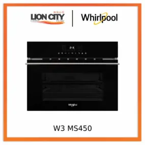 Whirlpool W3 MS450 Built-in Combi Steam Oven (58l)