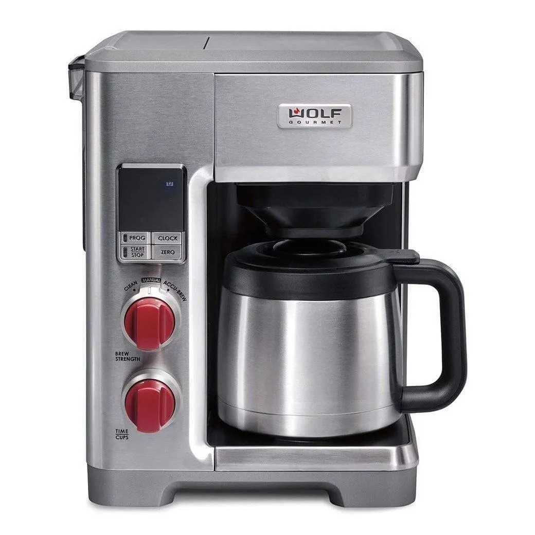 Wolf Gourmet 10-Cup Programmable Drip Coffeemaker