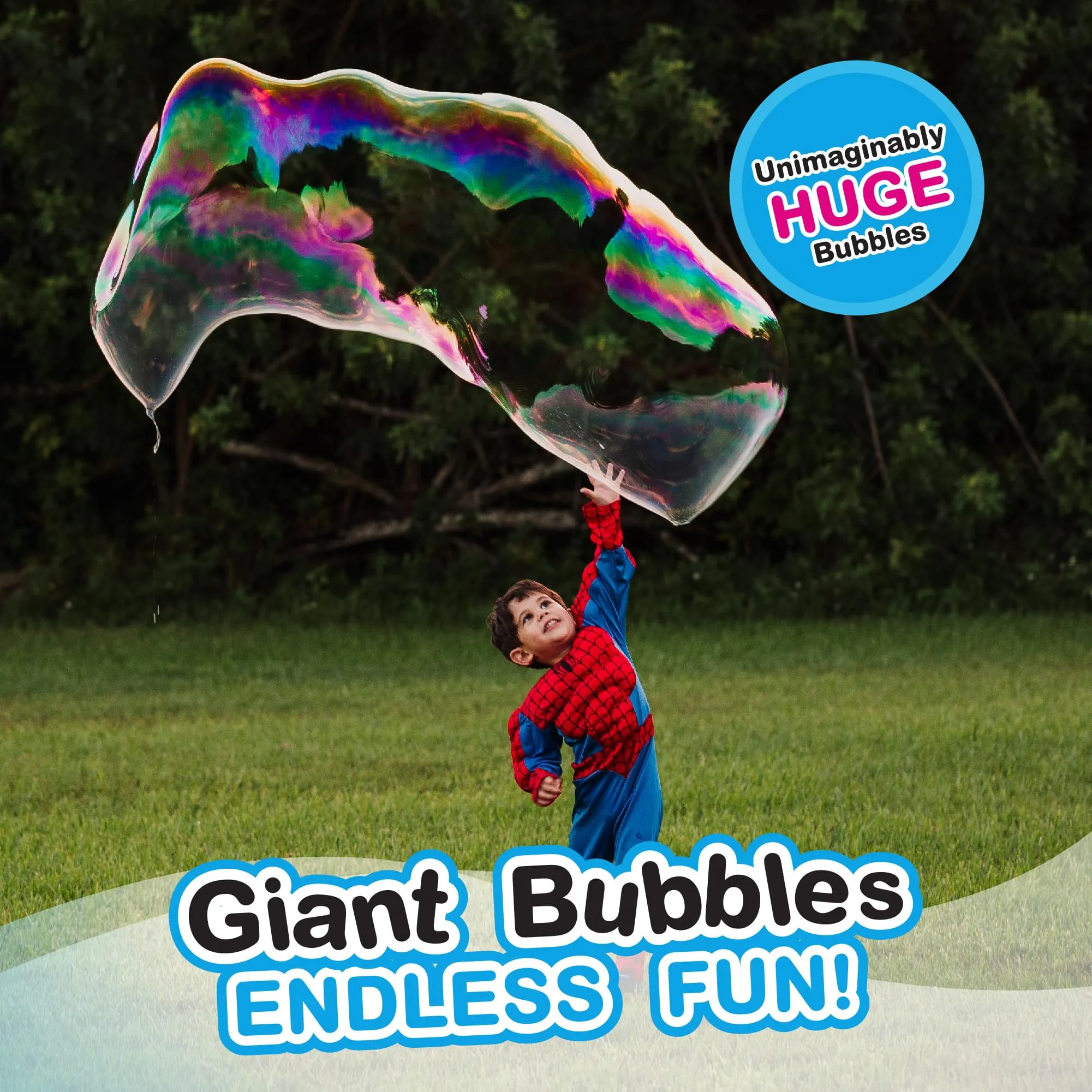 WOWmazing 4 Giant Bubble Wands